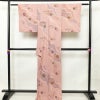 小紋 辻が花 良品 絞り 正絹 古典柄 身丈166cm 裄丈66.5cm 袷仕立て ピンク_画像2