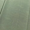 小紋 良品 墨流し 縮緬 正絹 流水・波柄 身丈155.5cm 裄丈63cm 袷仕立て 緑・うぐいす色_画像6