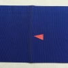 名古屋帯 塩瀬 太鼓柄 正絹 花柄 名古屋仕立て 青・紺_画像22