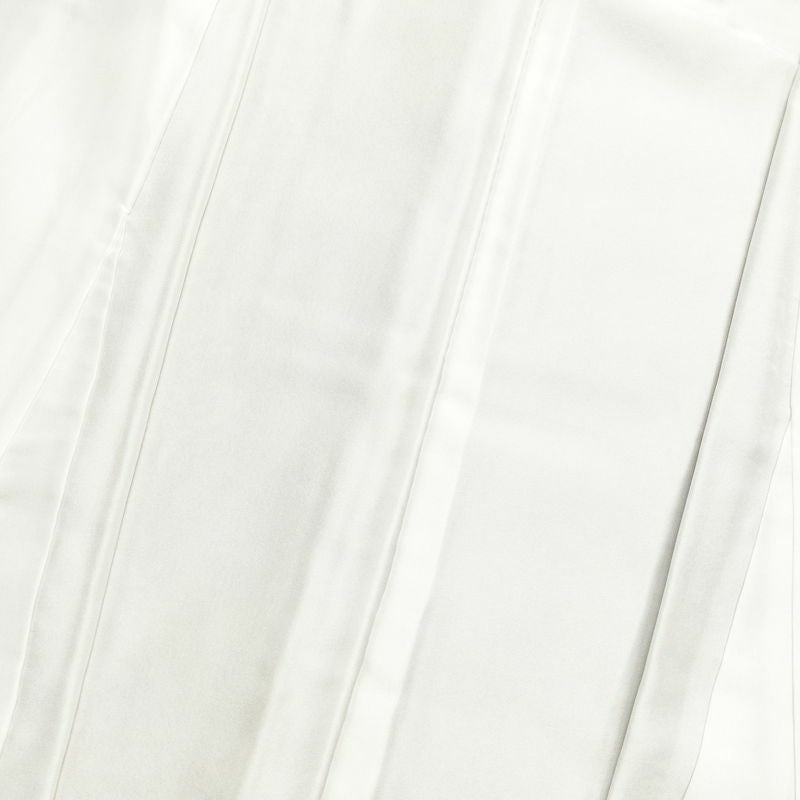 小紋 美品 しつけ糸付き 縮緬 正絹 幾何学柄・抽象柄 身丈160cm 裄丈67.5cm 袷仕立て 多色使い_画像24