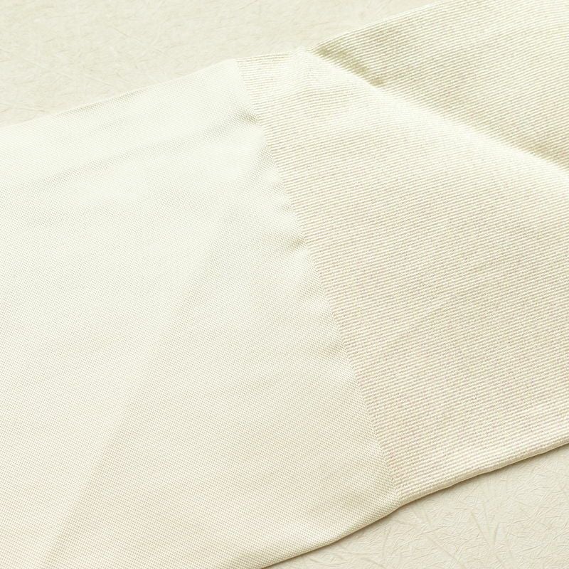 名古屋帯 太鼓柄 良品 正絹 流水・波柄 名古屋仕立て 白_画像22