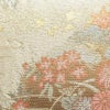 袋帯 六通柄 良品 証紙あり フォーマル用 正絹 古典柄 ベージュ_画像3