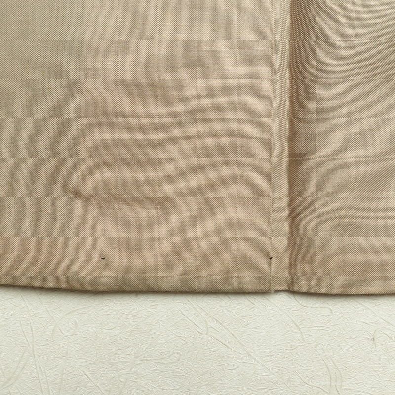 紬 正絹 木の葉・植物柄 紬着物 袷仕立て 身丈155cm 裄丈65cm 青・紺_画像33