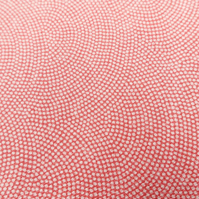 小紋 美品 鮫小紋 しつけ糸付き 正絹 身丈153.5cm 裄丈65cm 古典柄 袷仕立て ピンク_画像7