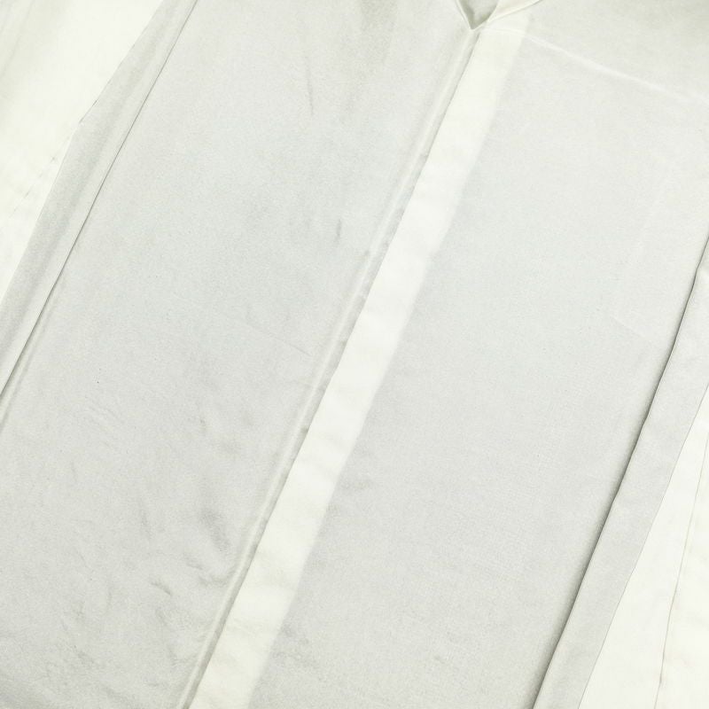 紬 良品 正絹 紬着物 縞柄・線柄 袷仕立て 身丈162cm 裄丈66cm 紫・藤色_画像24