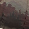 付け下げ 美品 紬地 しつけ糸付き 金彩 身丈159cm 裄丈63.5cm 附下 正絹 風景柄 袷仕立て 茶_画像17