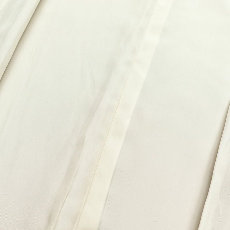 付下 刺繍 金彩 綸子 正絹 付け下げ 身丈158cm 裄丈63.5cm 古典柄 袷仕立て ベージュ_画像32