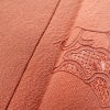 付け下げ 良品 スワトウ刺繍 縮緬 正絹 古典柄 袷仕立て ピンク_画像12