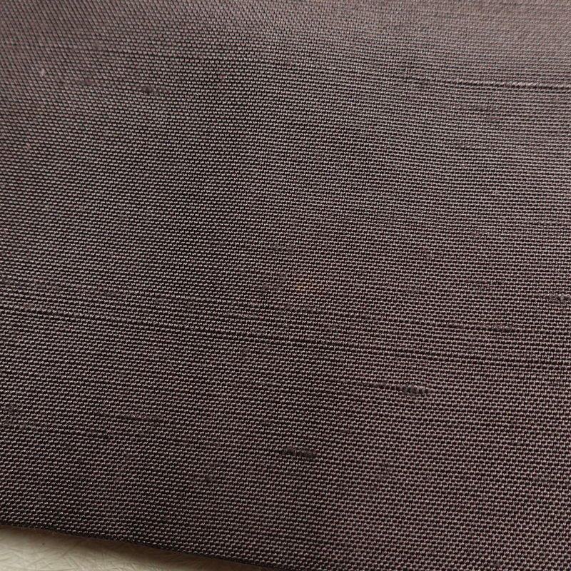 付け下げ 菱屋六右ヱ門 紬地 附下 正絹 古典柄 袷仕立て 紫・藤色_画像29