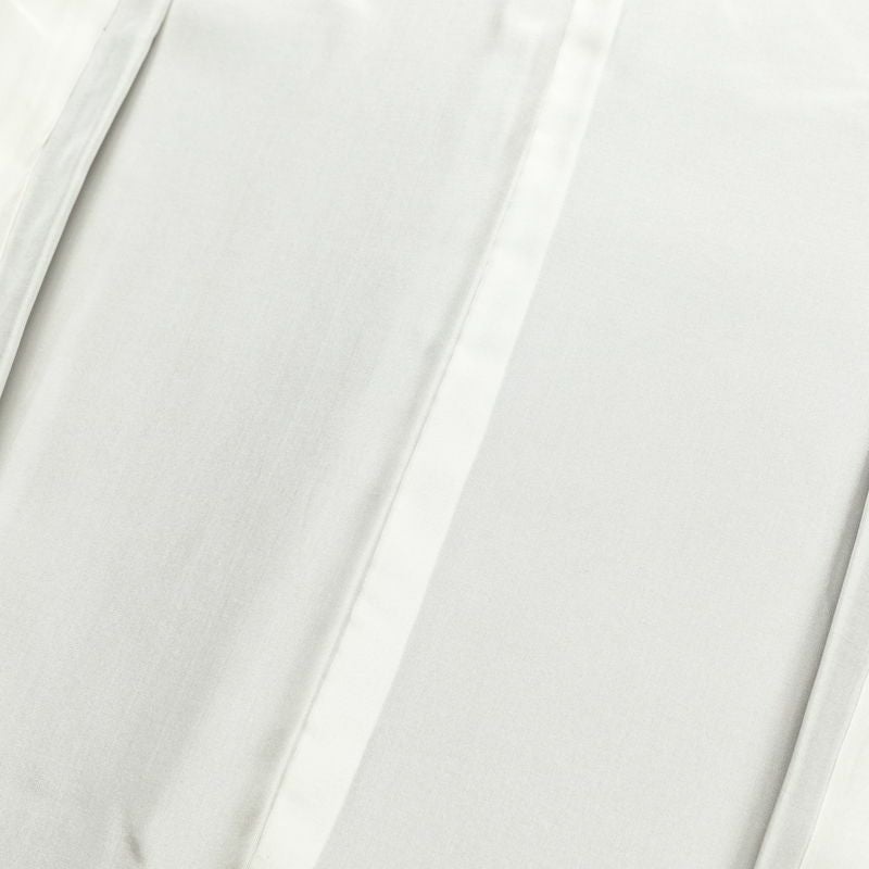 付け下げ 一つ紋付き 正絹 木の葉・植物柄 袷仕立て 身丈157cm 裄丈65cm 金彩 刺繍 小豆・エンジ_画像19