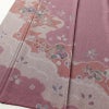 付け下げ 附下 正絹 花柄 袷仕立て 身丈164cm 裄丈65.5cm 椿 紫・藤色_画像4