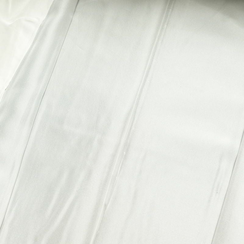 紬 しつけ糸付き 正絹 幾何学柄・抽象柄 袷仕立て 身丈155cm 裄丈65cm つむぎ 着物 黒_画像18