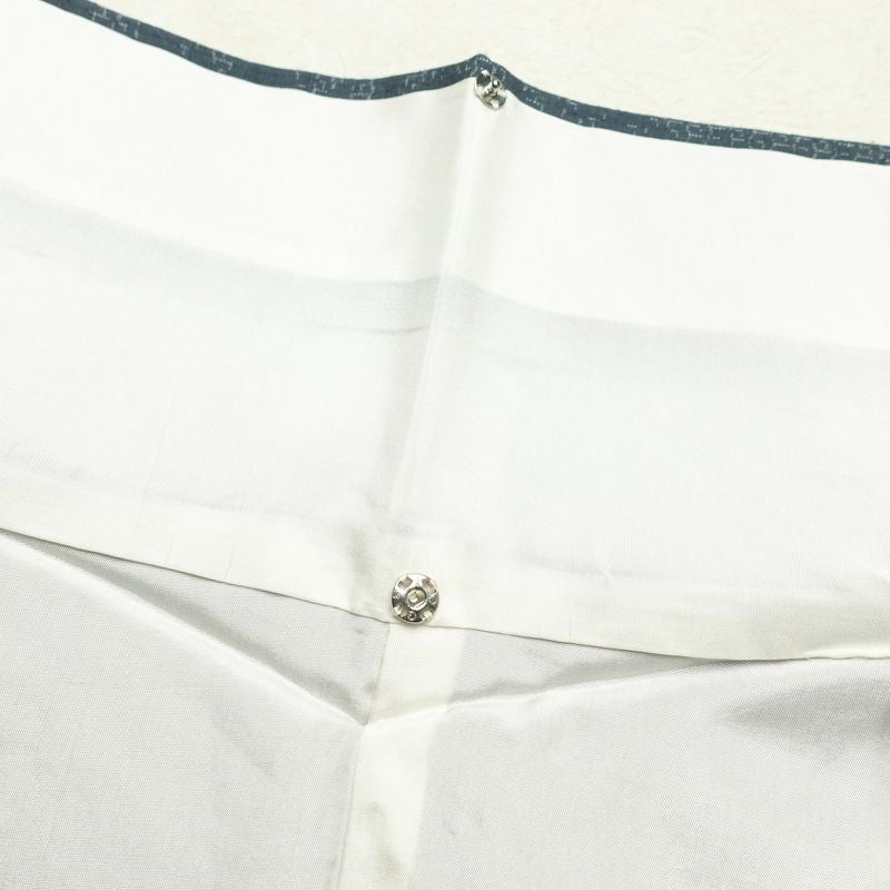 紬 良品 正絹 古典柄 袷仕立て 身丈161.5cm 裄丈65.5cm 青・紺_画像17