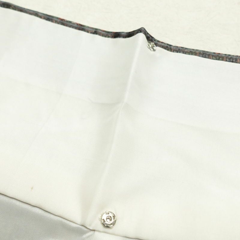 小紋 正絹 幾何学柄・抽象柄 袷仕立て 身丈151cm 裄丈64.5cm 着物 多色使い_画像16