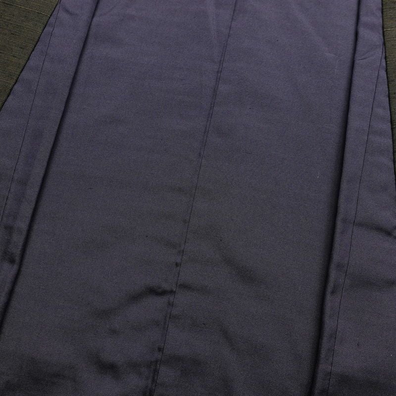 男性用 紬着物 良品 アンサンブル セット品 正絹 無地 袷仕立て 身丈144.5cm 裄丈68.5cm 茶_画像13