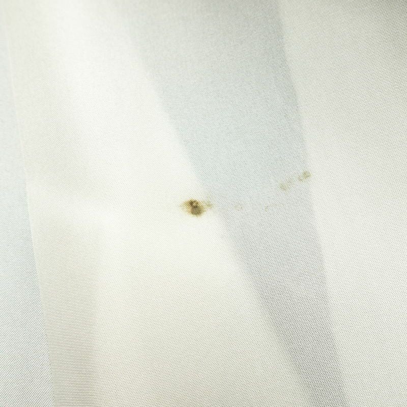 大島紬 本場大島 証紙あり 正絹 幾何学柄・抽象柄 袷仕立て 身丈158cm 裄丈63.5cm 着物 青・紺_画像15