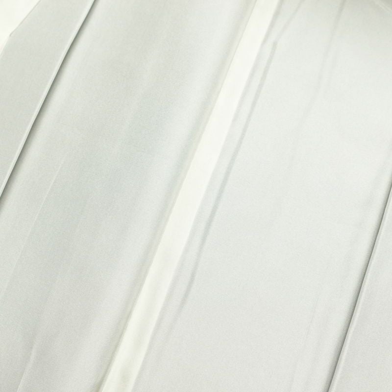 大島紬 本場大島 証紙あり 正絹 幾何学柄・抽象柄 袷仕立て 身丈158cm 裄丈63.5cm 着物 青・紺_画像17