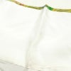 小紋 良品 正絹 木の葉・植物柄 袷仕立て 身丈157.5cm 裄丈64cm 着物 緑・うぐいす色_画像19