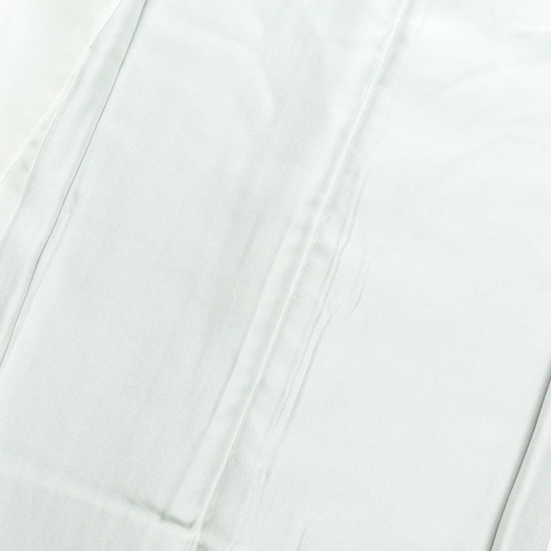 小紋 縮緬 正絹 幾何学柄・抽象柄 袷仕立て 身丈157.5cm 裄丈64cm 茶_画像16