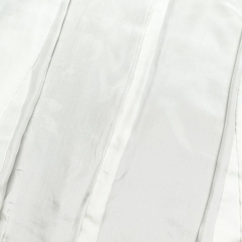 訪問着 鮫小紋 縮緬 正絹 花柄 袷仕立て 身丈156.5cm 裄丈64cm 茶_画像16