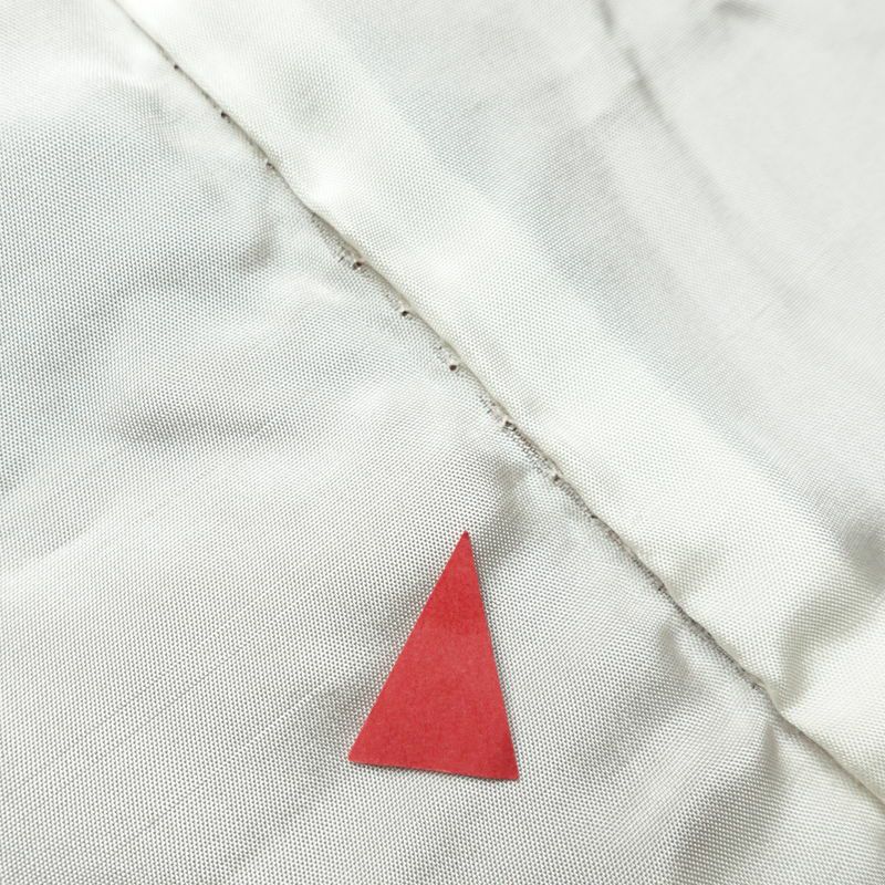 訪問着 鮫小紋 縮緬 正絹 花柄 袷仕立て 身丈156.5cm 裄丈64cm 茶_画像18