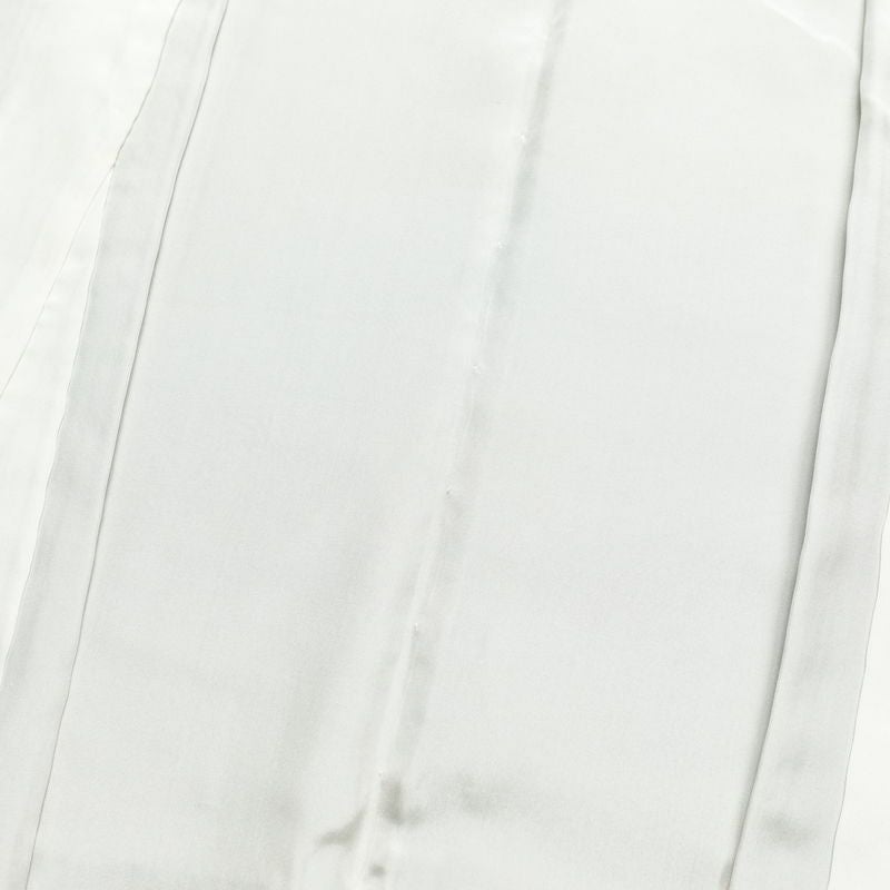 小紋 縮緬 飛び柄 正絹 古典柄 袷仕立て 身丈155.5cm 裄丈63cm 小紋着物 黄・黄土色_画像17