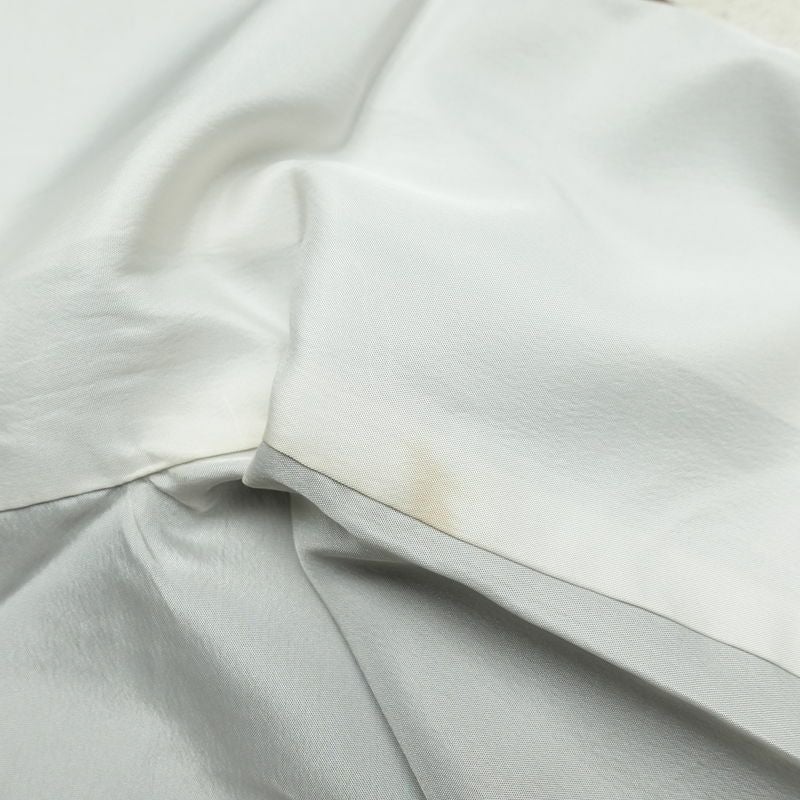 小紋 縮緬 総柄 ポリエステル 花柄 袷仕立て 身丈157.5cm 裄丈63.5cm 小紋着物 小豆・エンジ_画像17