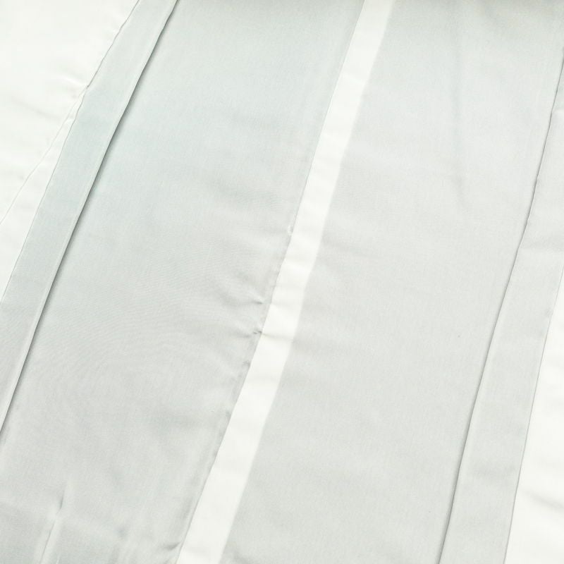 結城紬 良品 証紙あり しつけ糸付き 正絹 幾何学柄・抽象柄 袷仕立て 身丈169.5cm 裄丈65.5cm 紬 	着物 青・紺_画像16