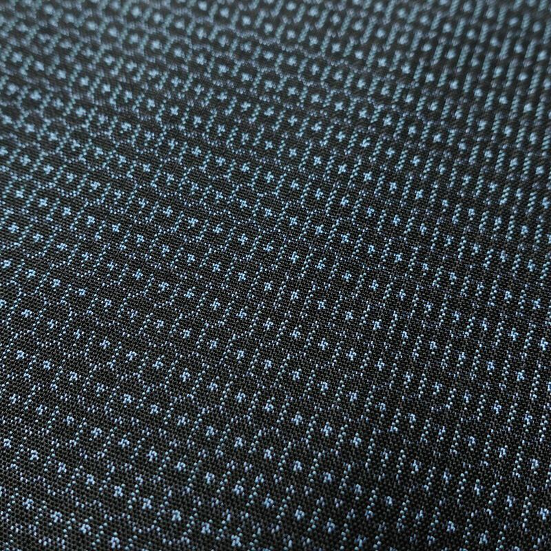 男性用 着物 良品 アンサンブル 羽織 長襦袢 3点 セット品 正絹 亀甲柄 袷仕立て 身丈141cm 裄丈67cm メンズ 青・紺_画像9