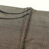紬 良品 正絹 幾何学柄・抽象柄 袷仕立て 身丈157.5cm 裄丈64.5cm 紬着物 茶_画像12