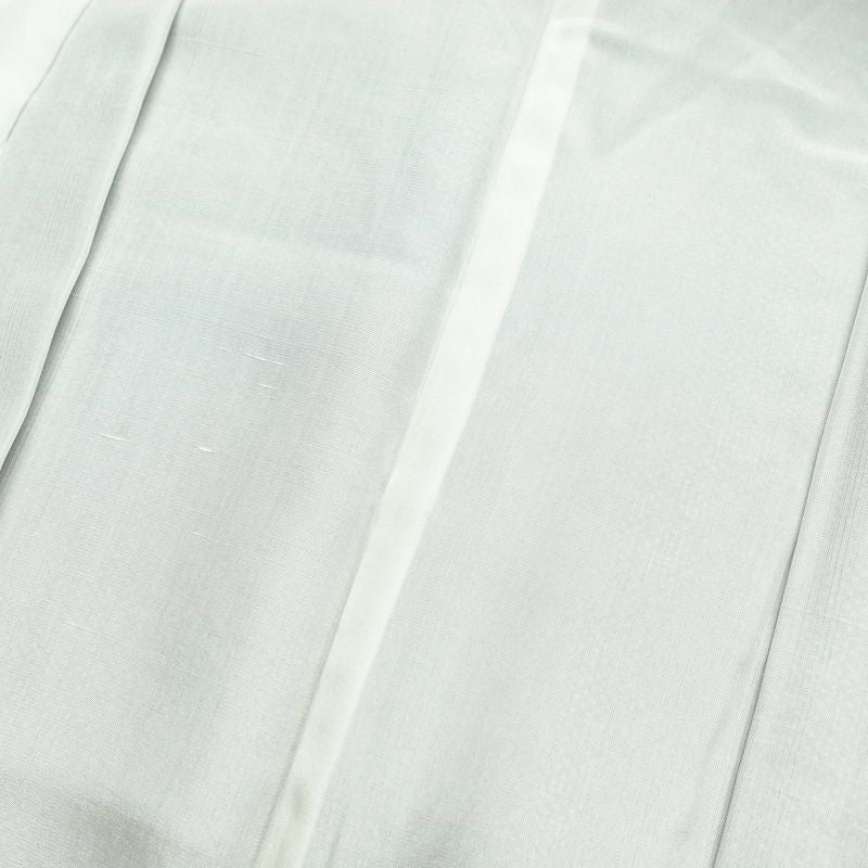 紬 良品 正絹 風景柄 袷仕立て 身丈162.5cm 裄丈67.5cm 紬着物 茶_画像18