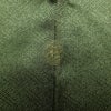 付け下げ 良品 一つ紋付き 正絹 古典柄 袷仕立て 身丈162cm 裄丈65.5cm 箔 刺繍 金彩 附下 着物 緑・うぐいす色_画像11