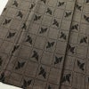 大島紬 良品 証紙なし 正絹 蝶・昆虫柄 袷仕立て 身丈164cm 裄丈67.5cm 着物 茶_画像4
