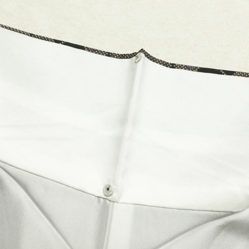 大島紬 良品 証紙なし 正絹 蝶・昆虫柄 袷仕立て 身丈164cm 裄丈67.5cm 着物 茶_画像18