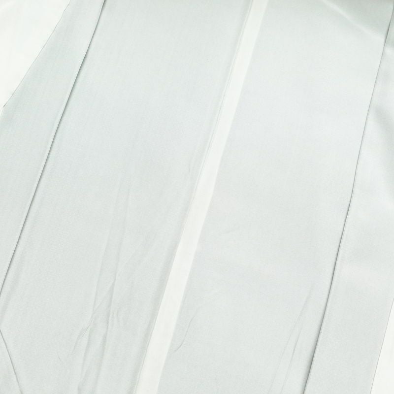 大島紬 証紙あり 正絹 幾何学柄・抽象柄 袷仕立て 身丈152cm 裄丈63.5cm 着物 グレー_画像15