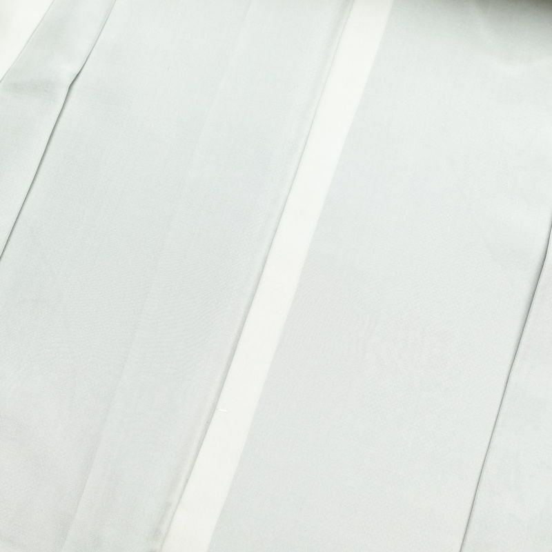 紬 良品 正絹 花柄 袷仕立て 身丈158cm 裄丈63.5cm 紬着物 グレー_画像17