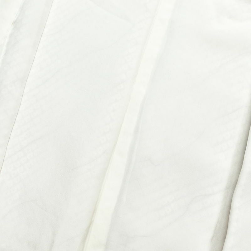 付け下げ 良品 絞り 正絹 古典柄 袷仕立て 身丈163.5cm 裄丈65.5cm 着物 附下 小豆・エンジ_画像17