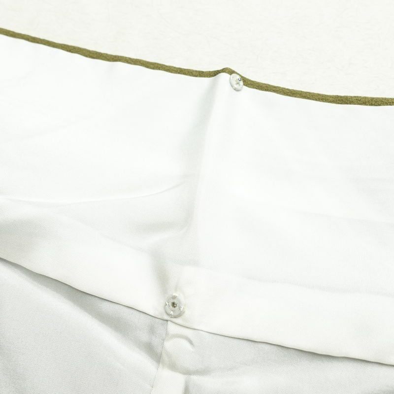 訪問着 良品 落款入り 正絹 祇園まつり 人物・動物柄 袷仕立て 身丈153.5cm 裄丈63.5cm 着物 緑・うぐいす色_画像19