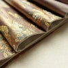 袋帯 六通柄 フォーマル用 正絹 古典柄 扇面 グレー_画像20