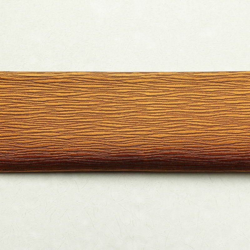 袋帯 全通柄 良品 一般用 正絹 その他の柄 橙_画像9