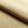 小紋 縮緬 総柄 正絹 花柄 袷仕立て 身丈166cm 裄丈63.5cm 一部しつけ糸付き 小紋着物 黄・黄土色_画像20
