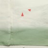 色留袖 良品 源氏物語澪標図 一つ紋付き 正絹 風景柄 袷仕立て 身丈180cm 裄丈70.5cm 結婚式 着物 緑・うぐいす色_画像19