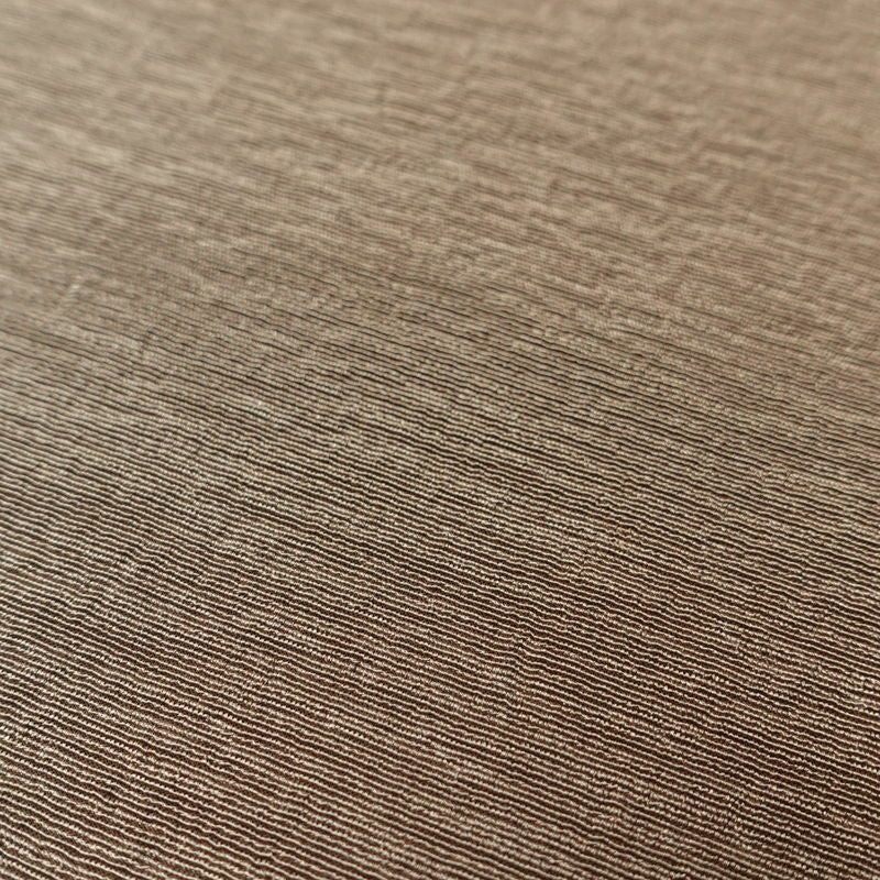 付け下げ 美品 友禅 岡山武子 落款入り 伝統工芸士 しつけ糸付き 縮緬 正絹 浜ちりめん その他の柄 袷仕立て 身丈156cm 裄丈66.5cm 茶_画像6