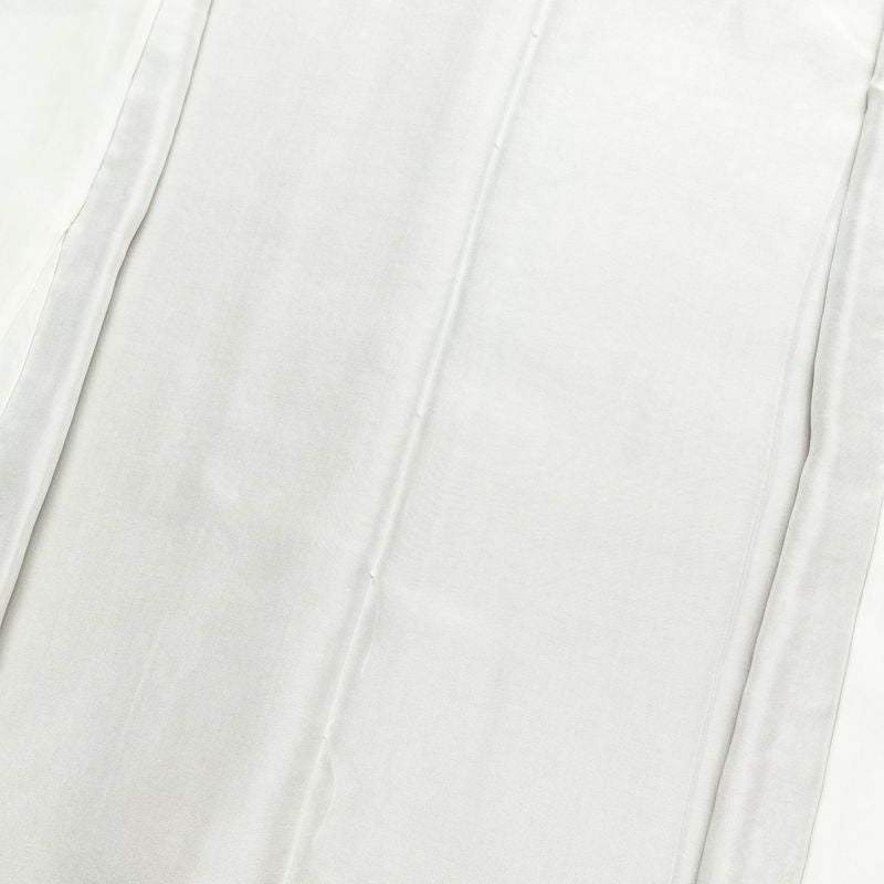 訪問着 縮緬 正絹 花柄 袷仕立て 身丈162.5cm 裄丈65.5cm 着物 ますいわ屋 箔 茶_画像18