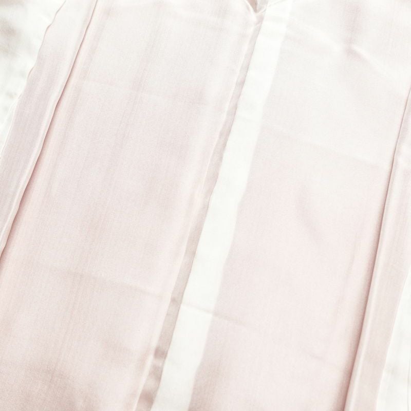 色留袖 一つ紋付き 正絹 流水・波柄 袷仕立て 身丈154.5cm 裄丈64cm 着物 ピンク_画像15