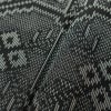紬 良品 正絹 幾何学柄・抽象柄 袷仕立て 身丈155.5cm 裄丈65cm 紬着物 グレー_画像7