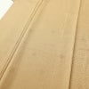 色無地 一つ紋付き 正絹 木の葉・植物柄 袷仕立て 身丈161.5cm 裄丈64cm 着物 黄・黄土色_画像5