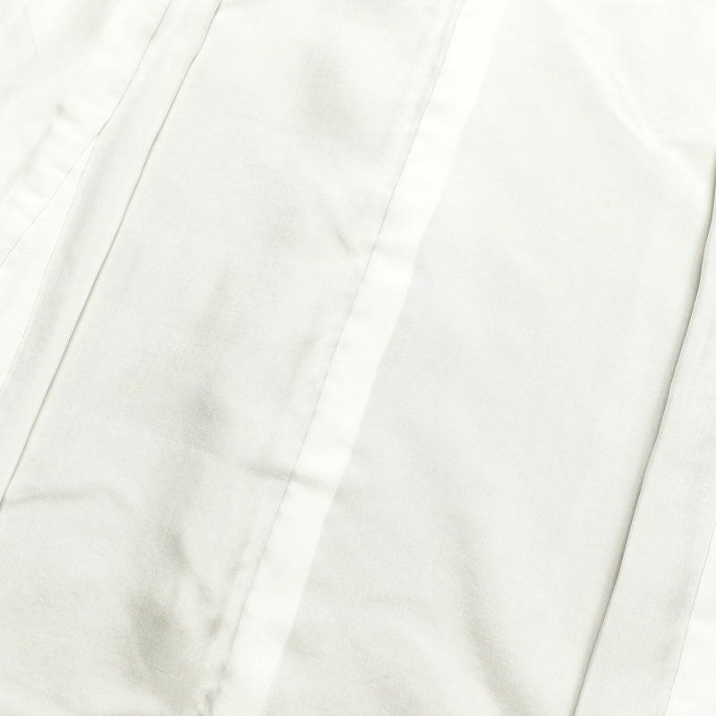 訪問着 良品 しつけ糸付き 絞り 正絹 古典柄 袷仕立て 身丈160cm 裄丈63cm 箔 銀彩 綸子 着物 黄・黄土色_画像18