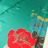 振袖 しつけ糸付き 正絹 花柄 袷仕立て 身丈175cm 裄丈70cm 箔 成人式 二十歳の集い 着物 緑・うぐいす色_画像16