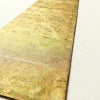 袋帯 青銅箔 六通柄 良品 フォーマル用 正絹 幾何学柄・抽象柄 箔 金・銀_画像7